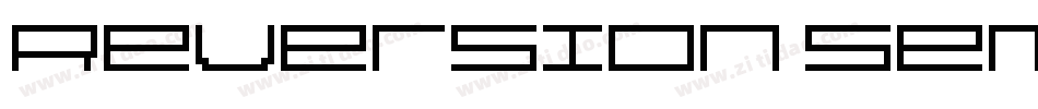 Reversion SemiBold字体转换